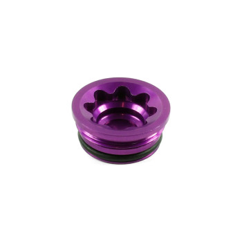 V4 Large Bore Cap Purple