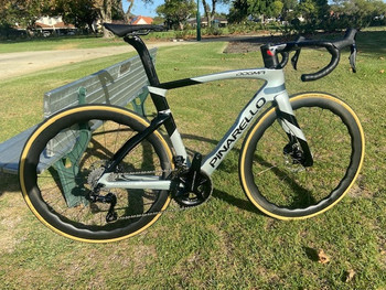 Dogma F Dura Ace Di2 12sp - Princeton Carbon Wheels -Ltd Ed Speedster Silver