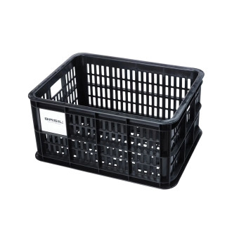 Bicycle Crate Small 17.5L Black