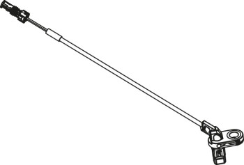 Wheel Speed Sensor Abs, 1,700 Mm (Bch3398_1700)