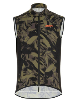Gravel Windbreaker Vest Camo Sample