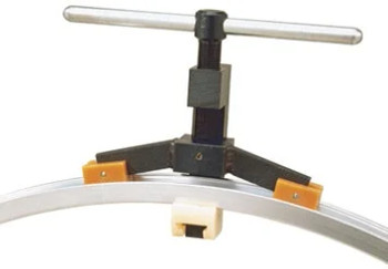 Rim Repair Tool Pulls Out Dents