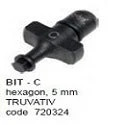 Bit C, Hexagon 5mm, Separate, For Chainring