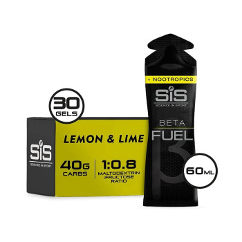 BETA FUEL + Nootropics 60m 30 Pack Lemon Lime (SD)