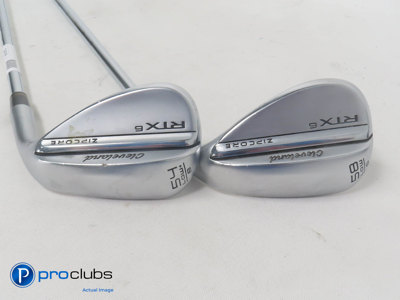 Nice! Cleveland RTX6 Zipcore 54*, 58* Wedge Set - KBS $-Taper 