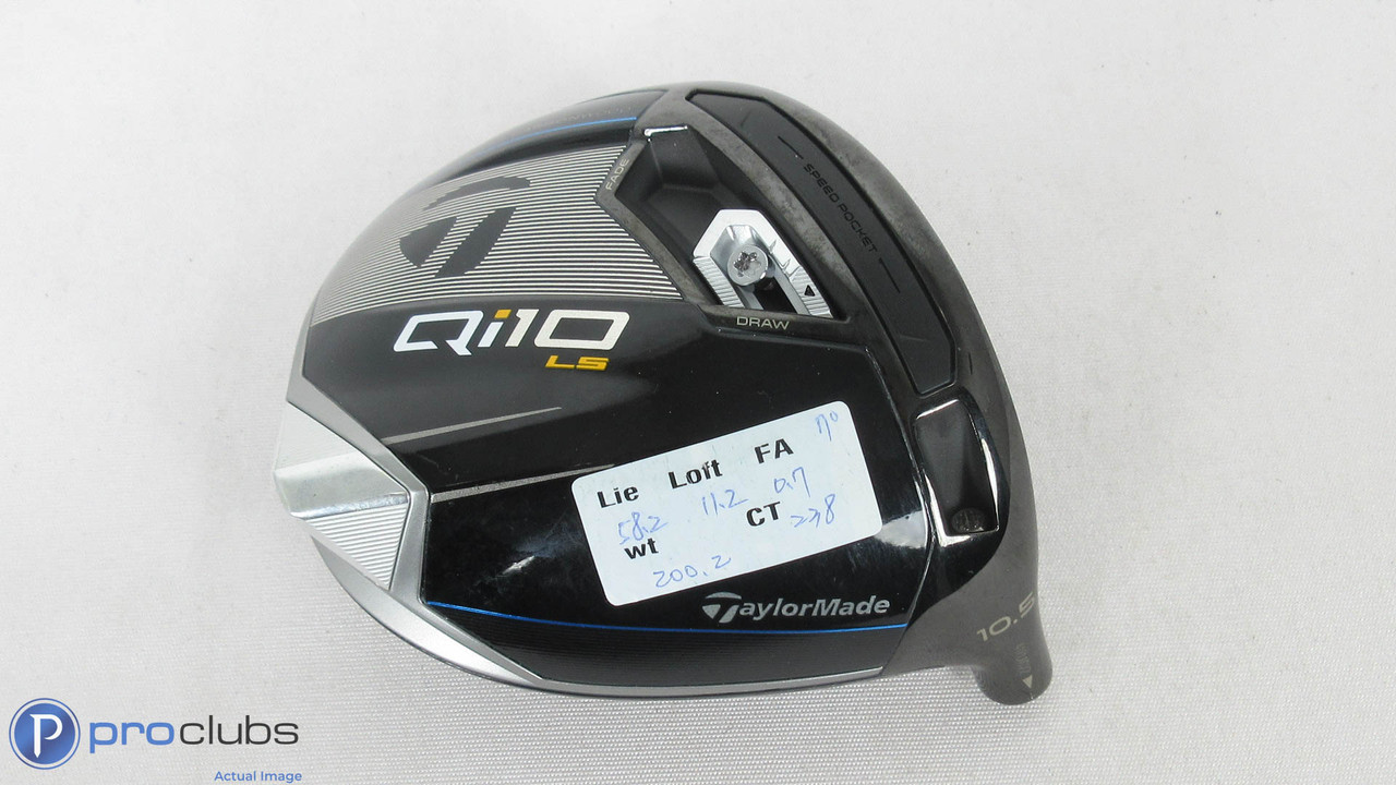 Tour Issue! Excellent! TaylorMade Qi10 LS 10.5* Driver - Head Only - R/H  395970 - ProClubs