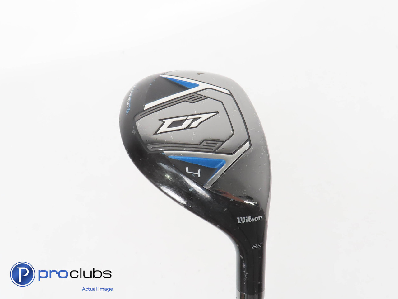 Wilson D7 22* 4 Hybrid - Accra iSeries 70i Stiff Flex Graphite