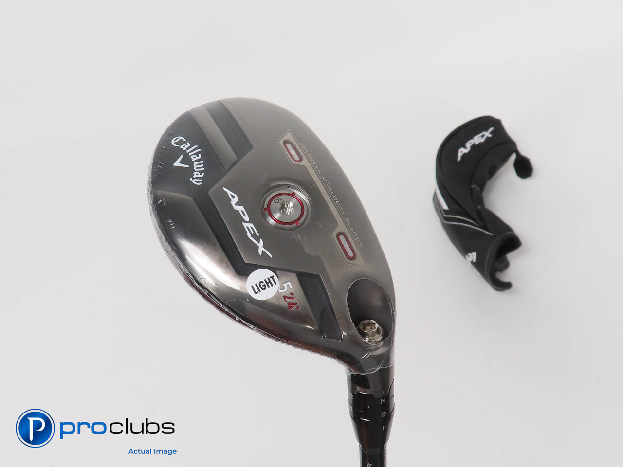 New! Callaway Apex 2021 24* 5 Hybrid w/Cover-Recoil Dart75 F2 Senior Flex  313367 - ProClubs