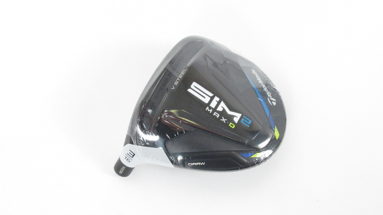 New! Left Handed TaylorMade SIM2 MAX-D 16* 3 Wood - Head Only - 308599