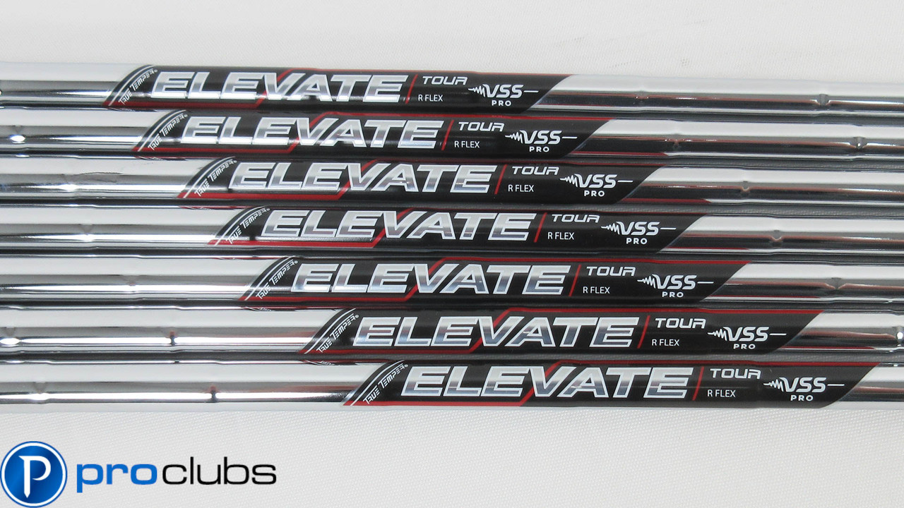 NEW TRUE TEMPER ELEVATE TOUR VSS PRO REGULAR FLEX STEEL IRON