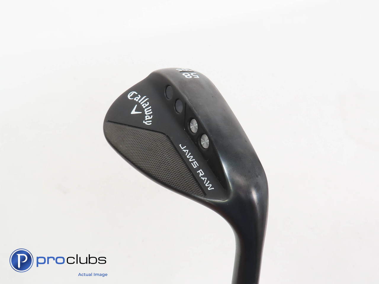 Mint! Callaway Jaws Raw Black 58*(10*) Wedge - DG Tour Issue Spinner -  358069