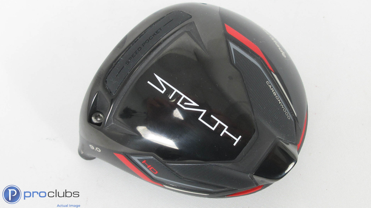 Excellent! Left Handed TaylorMade Stealth HD 9* Driver - Head Only - 362403