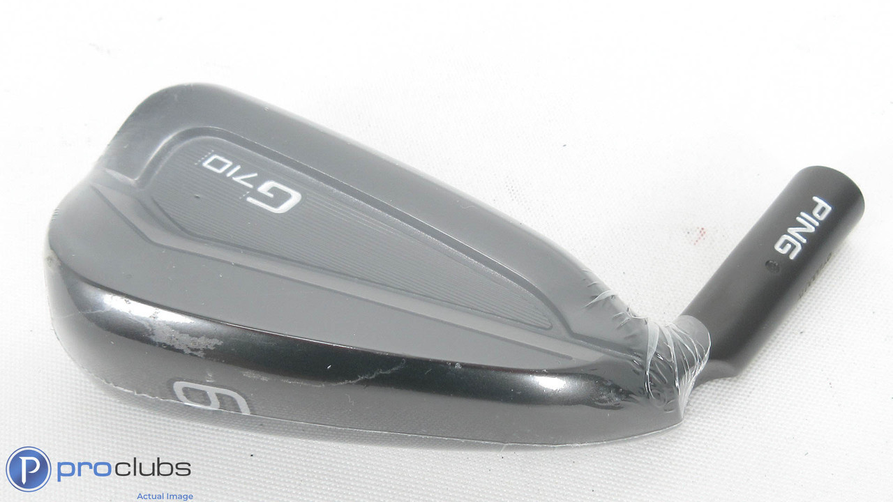 New! Left Handed Ping G710 Black Dot 6 Iron -Head Only- 366356