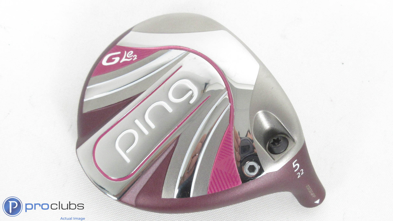 Excellent! Women's Ping GLE2 22* - 5 Wood - Head Only - R/H 366808