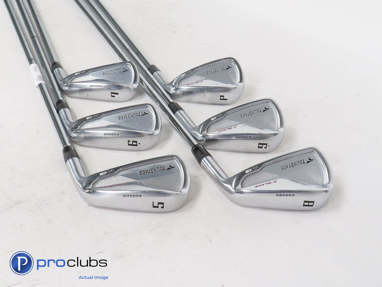 Nice! TourStage X-Blade 709-CB 5-PW IRON SET - DG S300 Stiff Flex