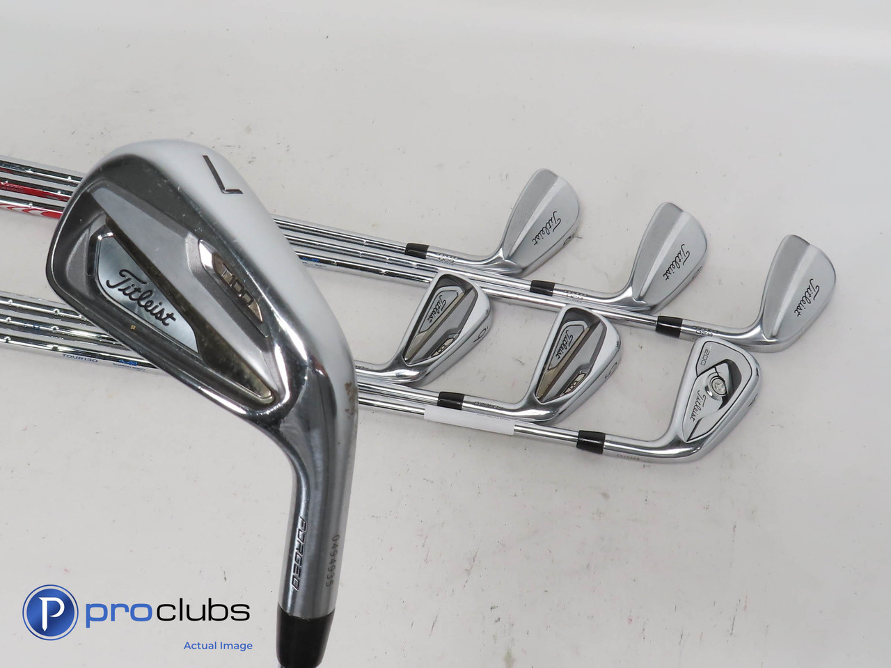 Titleist T200/T100/620MB 4-PW Combo IRON SET Modus3 Tour 130 X-Flex Steel  371468