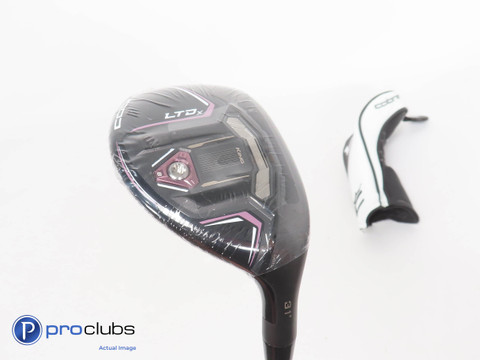 New Ladies Cobra KING LTDx 31* 7 Hybrid w/Cover - KBS PGI 55g Ladies Flex 332561