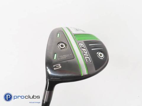 Left Handed Callaway 21 Epic MAX 15* 3 Wood -KBS TourDriven60 Senior Flex 336479