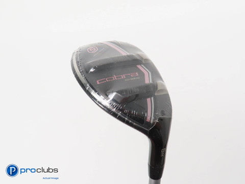 New! Ladies Cobra T-Rail 2 5 Hybrid - Cobra Ultralite 45g Ladies Flex - 302263