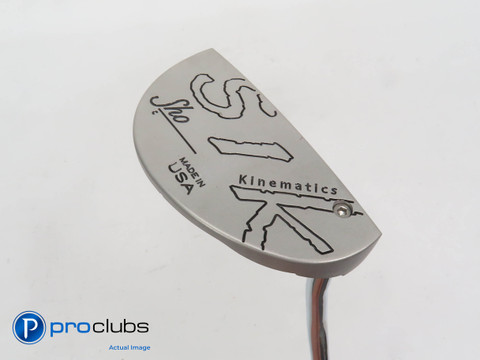 Mint! SIK Sho C-Series Fitting Putter 33" w/Double Bend Neck MADE IN USA 355373