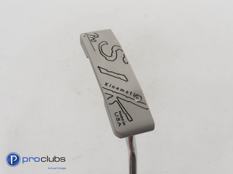 Mint! SIK Pro C-Series Fitting Putter 33" w/Double Bend Neck MADE IN USA 356393