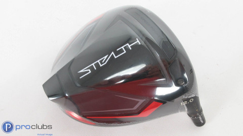 New! TaylorMade Stealth 12* Driver - Head Only w/ Adapter - 362238