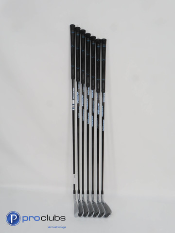 Ladies Left Handed Srixon ZX5 4-PW IRON SET - Accra 40 Ladies Flex -1/2