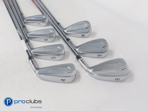 Nice! PING i59 Forged Red Dot 4-PW Iron Set - Nippon Modus3 105 