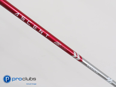 ALDILA ASCENT RED 60 STIFF FLEX DRIVER SHAFT w/ TaylorMade Adapter #323303