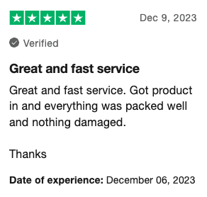 Trustpilot Review