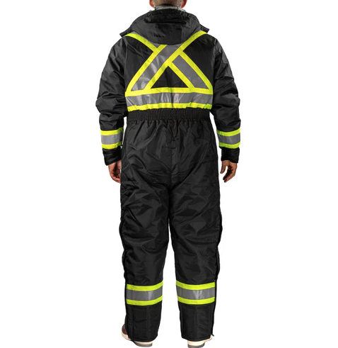Tingley Cold Gear Type O Coverall (Black Reflective) Harriscos
