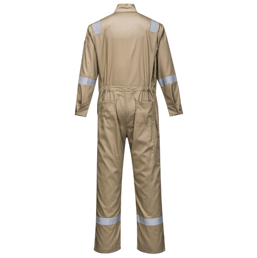 Portwest Bizflame 88/12 Iona FR Coverall (Khaki) - Harriscos