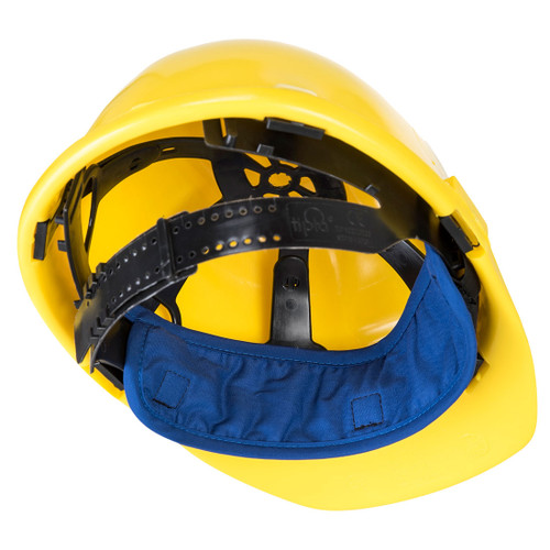 Portwest Cooling Hard Hat Sweatband Liner (Blue) - Harriscos