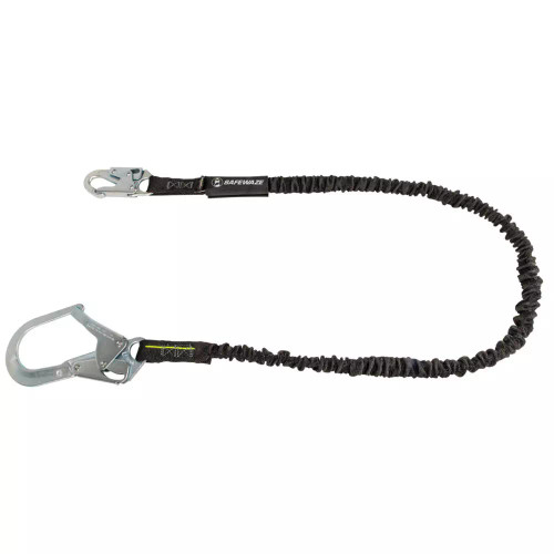 Safewaze PRO 6′ Internal Energy Absorbing Lanyard (Rebar Hook)