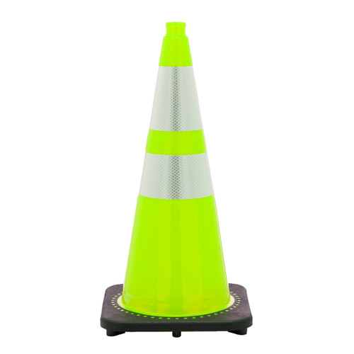JBC 28" Lime Green Revolution Cone w/7lb base (Lime)