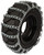 Quality Chain 1504-2 - 5/16" (8mm) Link Skid Steer Tire Chains (2-Link Spacing)
