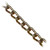 7/32" (5.5mm) Alloy Twisted Round Link Cross Chain