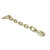 18" Chain Anchor w/3" V-Ring & 3/8" Grab Hook - 5,400 lbs. WLL