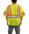 Tingley Job Sight Class 3 Two-Tone Mesh Vest (Hi-Viz Yellow)