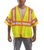 Tingley Job Sight Class 3 Two-Tone Mesh Vest (Hi-Viz Yellow)