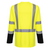 Portwest Laguna Hi-Viz Contrast Pocket Long Sleeve T-Shirt (Hi-Viz Yellow)