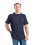 Berne Heavyweight Short Sleeve Pocket T-Shirt (Navy)