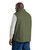 Berne Heartland Sherpa-Lined Washed Duck Vest (Cedar Green)