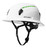 Studson SHK-1 Full Brim Vented Hard Hat (White)