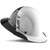 Lift DAX Fifty50 Full Brim Hard Hat (Fifty50 White) Lift DAX Fifty50 Full Brim Hard Hat (Fifty50 White)