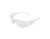 Bullhead Torrent™ Clear Anti-Fog Lens, Frosted Clear Frame Safety Glasses