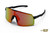 Havoc Raptor Black Frame Red Lens Safety Glasses