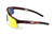 Havoc Diablo Brown Frame Red Lens Safety Glasses