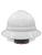Bullhead Safety™ Full Brim Style Hard Hat (White)
