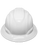 Bullhead Safety™ Full Brim Style Hard Hat (White)